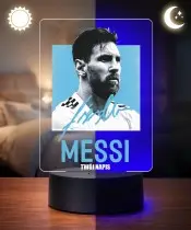 copy of 3D LED Night Light Cristiano Ronaldo Football Autograph with Name