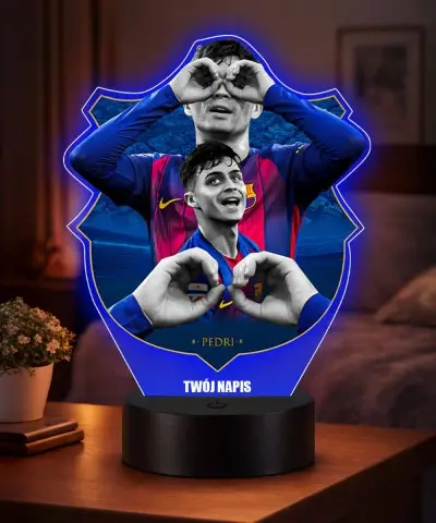3D Pedri FC Barcelona LED...