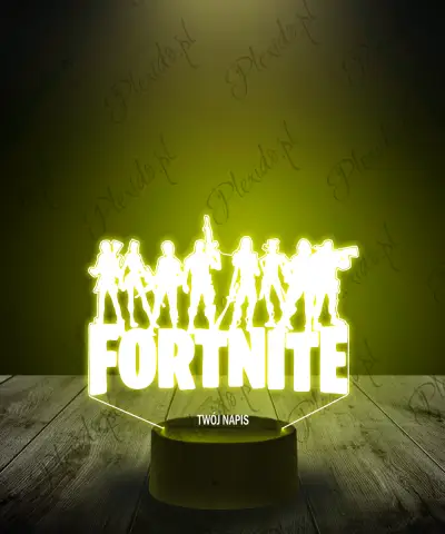 Lampka LED 3D Plexido Fortnite Postacie - 1