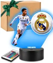 Jude Bellingham Real Madrid Football 3D LED Night Light with Name