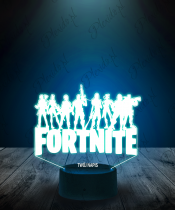 Lampka LED 3D Plexido Fortnite Postacie - 3