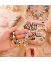 Stitch Creative Kit for Making Bracelets and Necklaces Beads Charms for Girls