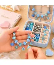 Zestaw do Tworzenia Bransoletek Charms BTS ARMY z Imieniem Personalizowana Szkatułka Prezent dla Dziewczynki