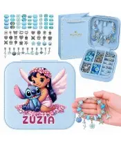 Personalisierter Lilo & Stitch Charm-Armband-Maker mit Namen + Stitch-Box