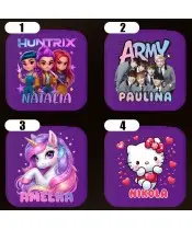 Personalizowany Zestaw do Tworzenia Bransoletek Charms Kuromi z Imieniem + Szkatułka