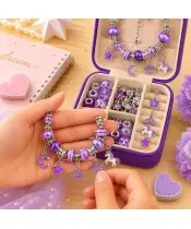 Personalisiertes Roblox-Charm-Armband-Bastelset mit Namen + Box