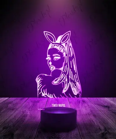 Lampka LED 3D Plexido Ariana Grande Dangerous Woman