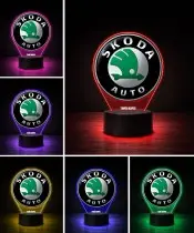 copy of 3D-Lamborghini-Logo-LED-Lampe, personalisiert mit Name und Inschrift, RGB-Fernbedienung, Geschenk
