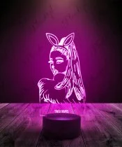 Lampka LED 3D Plexido Ariana Grande Dangerous Woman