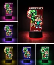 Frozen Elsa Anna LED 3D Lamp Personalized Name Gift for a Girl