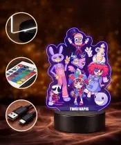 Die Eiskönigin Elsa Anna LED 3D Lampe mit personalisiertem Namen – Geschenk für Mädchen