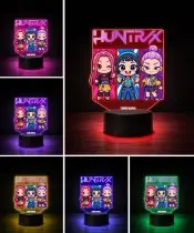 Die Eiskönigin Elsa Anna LED 3D Lampe mit personalisiertem Namen – Geschenk für Mädchen