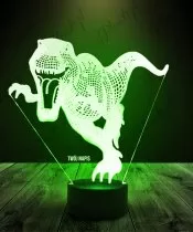Lampka LED 3D Plexido Dinozaur Park Jurajski