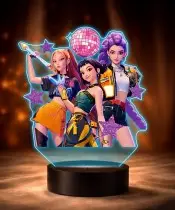 Frozen Elsa Anna LED 3D Lamp Personalized Name Gift for a Girl