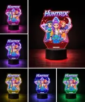 Frozen Elsa Anna LED 3D Lamp Personalized Name Gift for a Girl