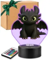 copy of Die Eiskönigin Elsa Anna LED 3D Lampe mit personalisiertem Namen – Geschenk für Mädchen
