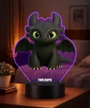 copy of Die Eiskönigin Elsa Anna LED 3D Lampe mit personalisiertem Namen – Geschenk für Mädchen