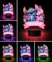 copy of Die Eiskönigin Elsa Anna LED 3D Lampe mit personalisiertem Namen – Geschenk für Mädchen