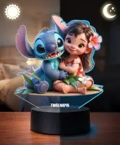 copy of Frozen Elsa Anna LED 3D Lamp Personalized Name Gift for a Girl