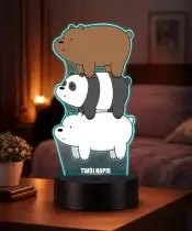 copy of Frozen Elsa Anna LED 3D Lamp Personalized Name Gift for a Girl