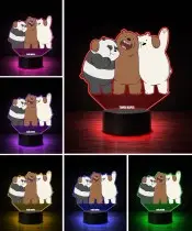 copy of Frozen Elsa Anna LED 3D Lamp Personalized Name Gift for a Girl