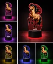 copy of Frozen Elsa Anna LED 3D Lamp Personalized Name Gift for a Girl