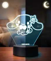 Lampka LED 3D Plexido Hello Kitty Cinamonroll