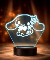 Lampka LED 3D Plexido Hello Kitty Cinamonroll
