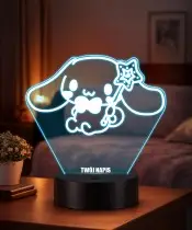 Lampka LED 3D Plexido Hello Kitty Cinamonroll