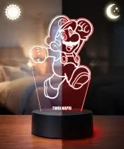 Plexido Mario Bros 3D-LED-Lampe