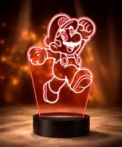 Plexido Mario Bros 3D-LED-Lampe