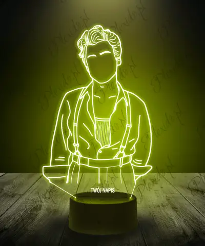 Lampka LED 3D Plexido Harry Styles Gwiazda - 1