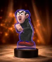 3D LED Lamp with UV Print Smurfs Gargamel