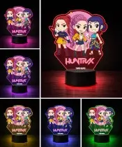 K-pop Demon Hunters Huntrix 3D LED Lamp