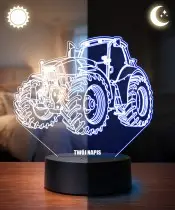 3D Plexido LED Lamp Tractor Tractor
