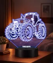 3D-LED-Lampe Plexido Traktor Traktor
