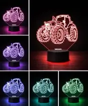 3D Plexido LED Lamp Tractor Tractor