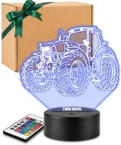 3D Plexido LED Lamp Tractor Tractor