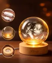 copy of 3D-Kristallkugel – Valentinstags- und Hochzeitsgeschenk mit Ihrem gemeinsamen Foto