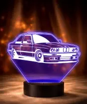 Lampka LED 3D Plexido Samochód BMW E30 Coupe