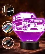 Lampka LED 3D Plexido Samochód Mercedes AMG G 63