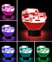 3D Plexido LED Lamp Car Mercedes AMG G 63