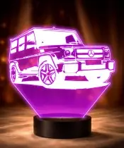 3D Plexido LED Lamp Car Mercedes AMG G 63