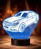 3D-Plexido-LED-Lampe Auto Mercedes S-Klasse W221
