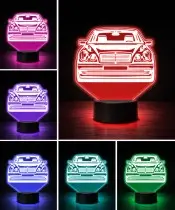 3D Plexido LED Lamp Car Mercedes E-Class W210