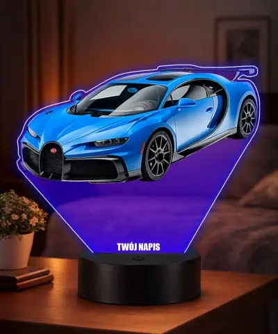 Lampka LED 3D z Nadrukiem...