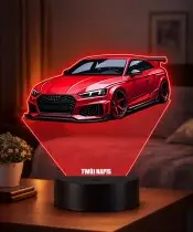 3D LED Lamp with UV Print Car Audi RS5 Coupe