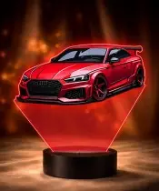 3D LED Lamp with UV Print Car Audi RS5 Coupe