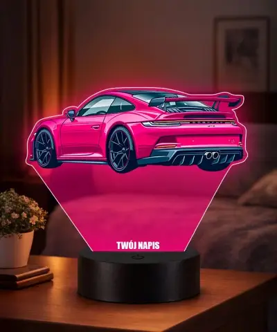 Lampka LED 3D z Nadrukiem...