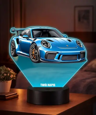 Lampka LED 3D z Nadrukiem...